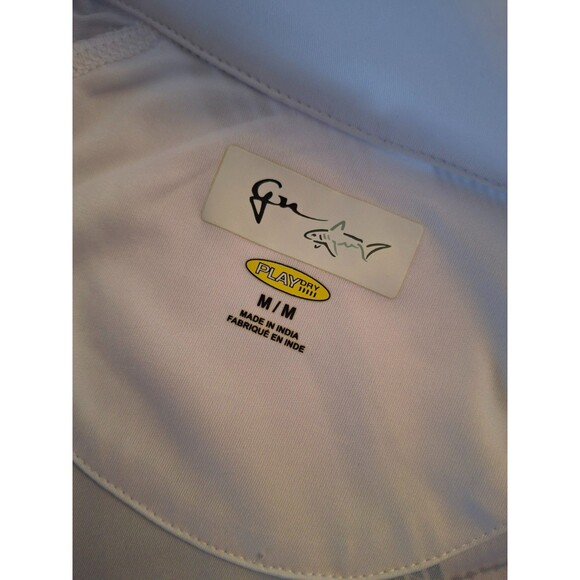 Greg Norman Quarter Zip Pullover Womens Medium Plaid Golf Shirt Play Dry - Picture 6 of 7